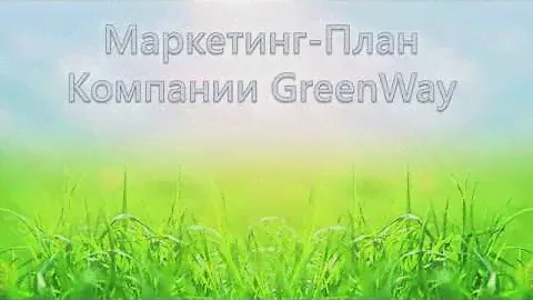 Маркетинг план компании Гринвей простыми словами