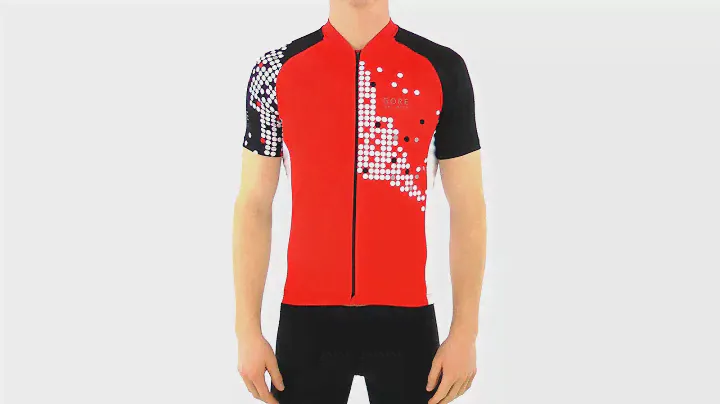 GORE Men's Contest Pixel Cycling Jersey | SwimOutlet.com